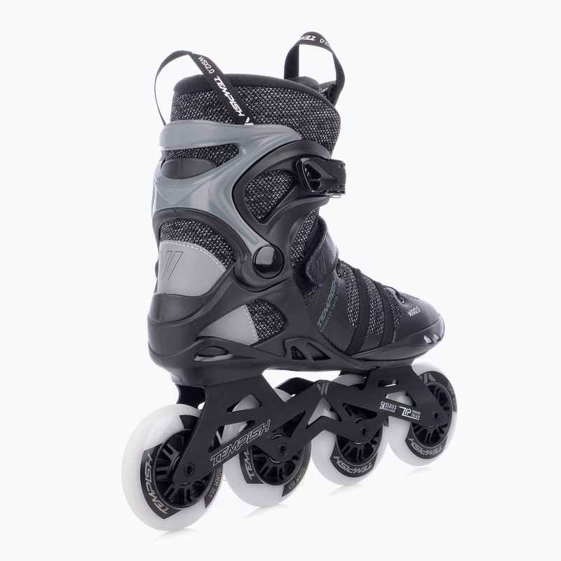 Pattini in linea da uomo Tempish WSX 90 FLS black 4