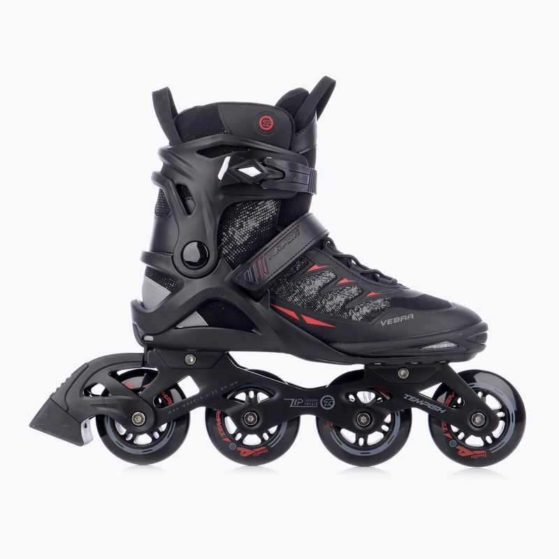 Pattini in linea da uomo Tempish Vebra 84 black/red 2