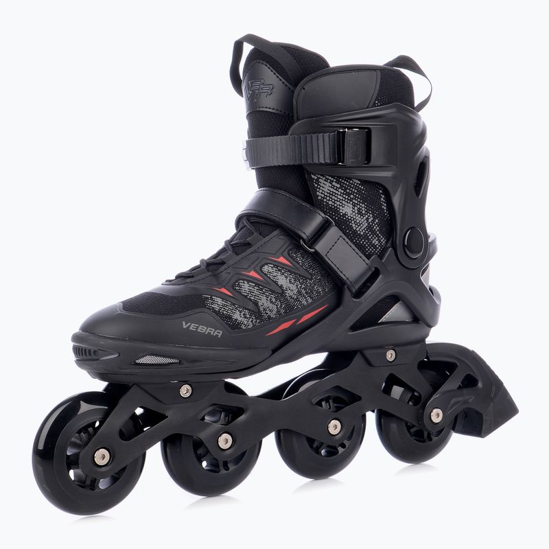 Pattini in linea da uomo Tempish Vebra 84 black/red 3