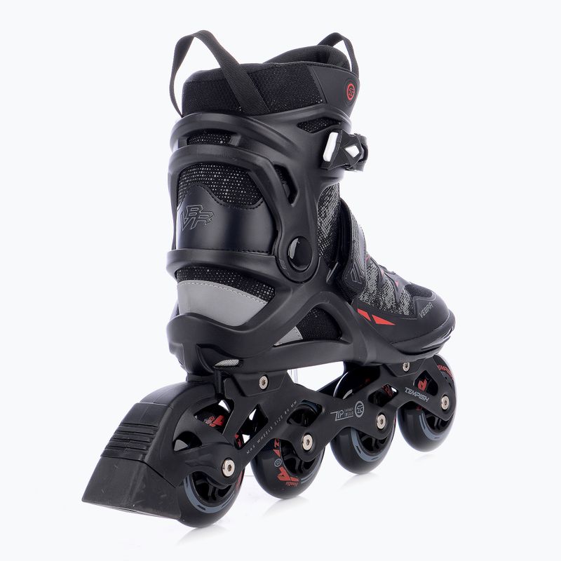 Pattini in linea da uomo Tempish Vebra 84 black/red 4
