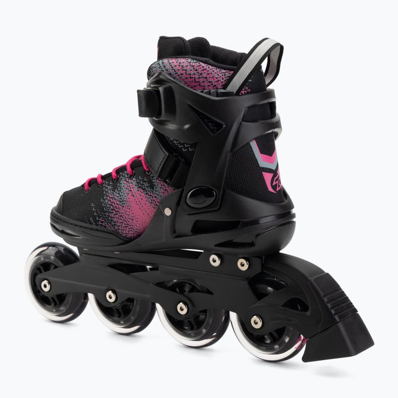 Pattini in linea da donna Tempish Wox 2.0 Lady pink 3