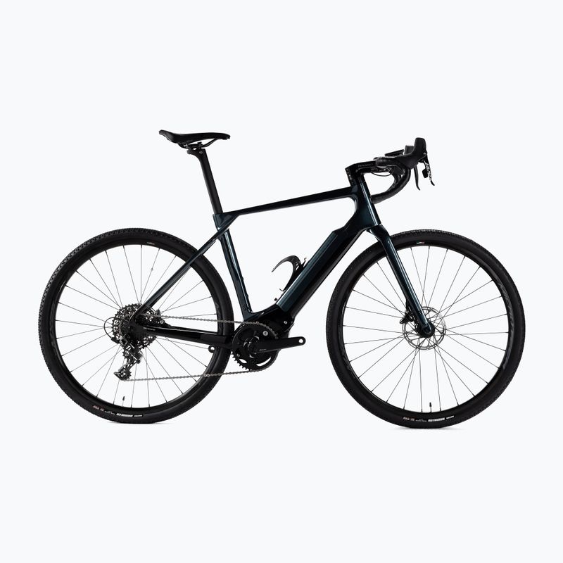 Basso Volta Gravel 500Wh bici elettrica grigio tifone