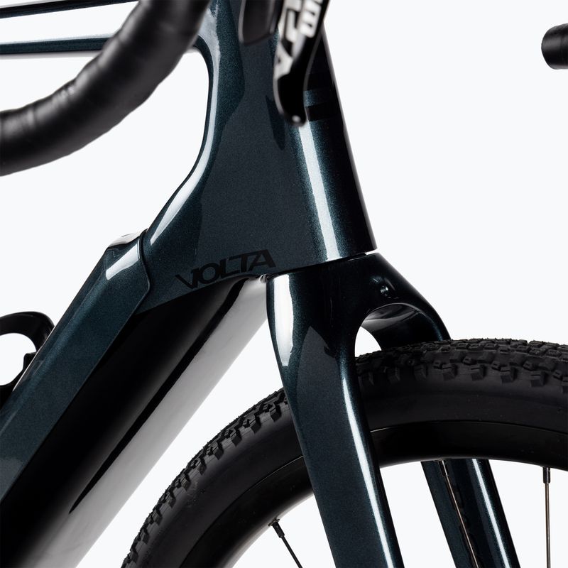 Basso Volta Gravel 500Wh bici elettrica grigio tifone 8