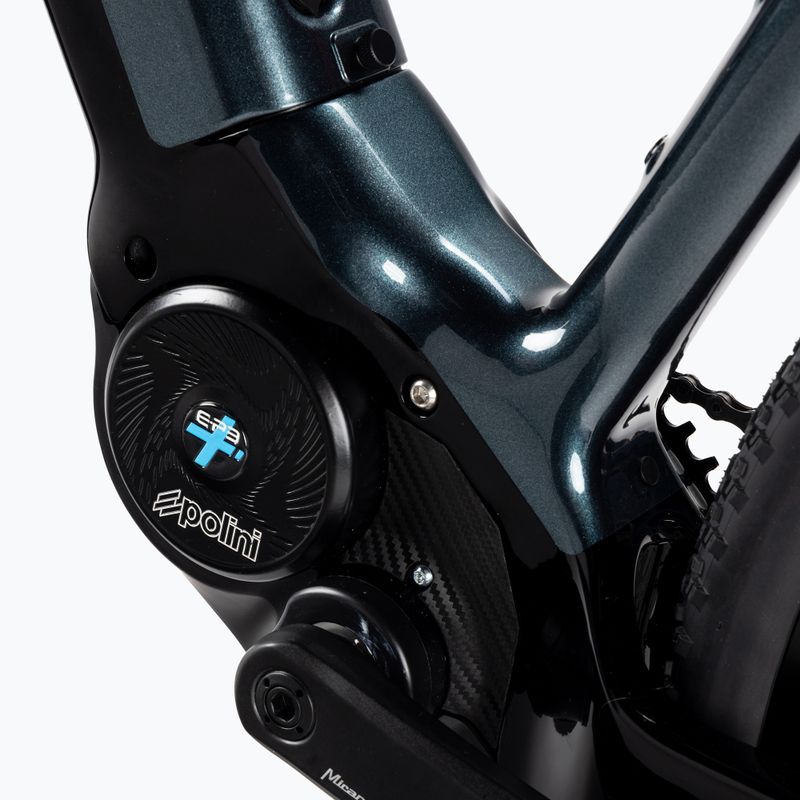 Basso Volta Gravel 500Wh bici elettrica grigio tifone 10