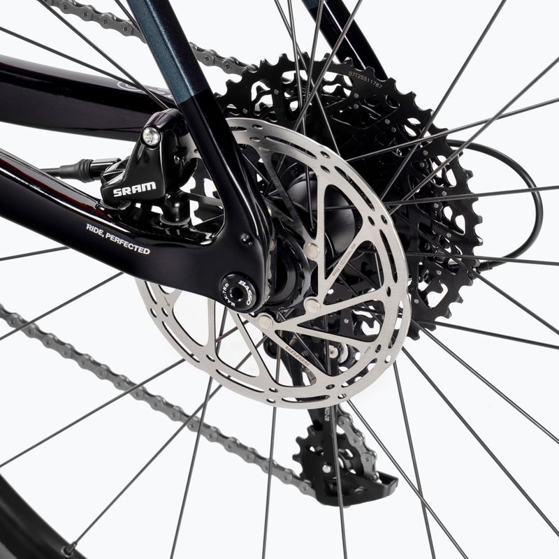 Basso Volta Gravel 500Wh bici elettrica grigio tifone 14