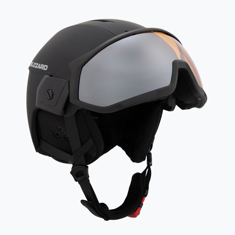 Casco da sci Blizzard Edge Visor black/mirror smoke 9