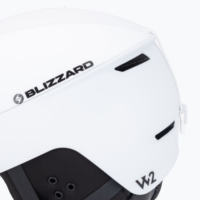 Casco da sci Blizzard Edge W2W white 7