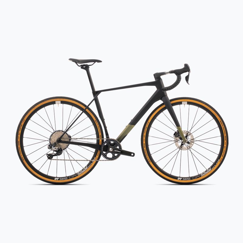 Superior X-ROAD Team Issue Di2 GR gravel bike nero opaco/oliva metallizzato