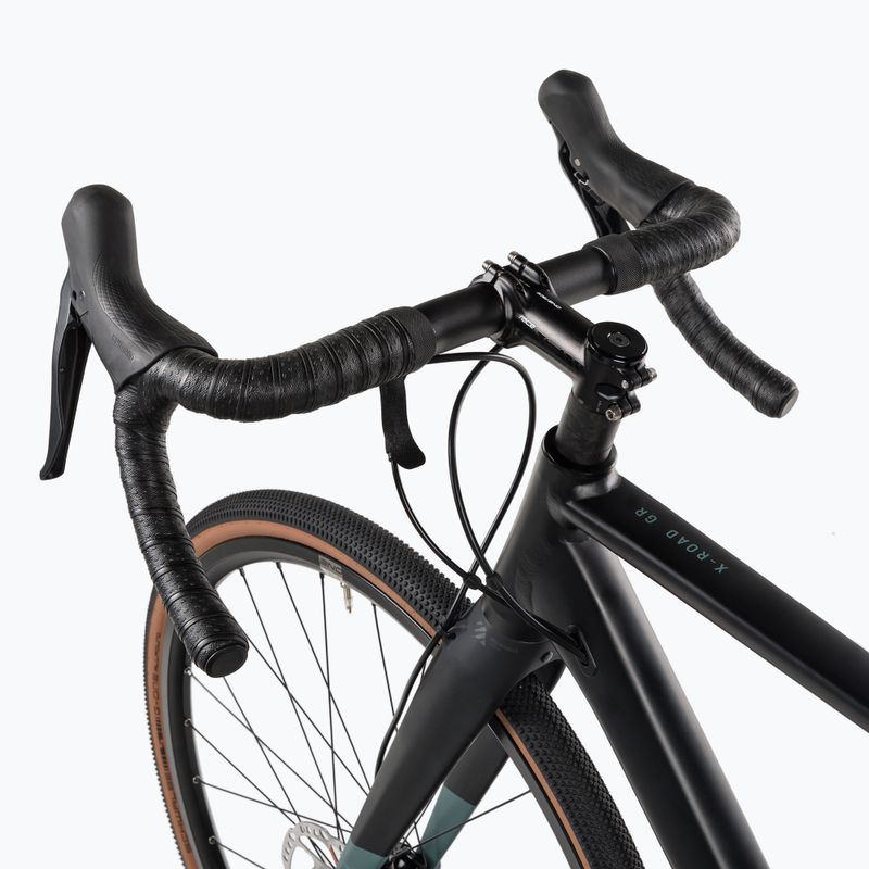 Superior X-ROAD Elite GR nero opaco/verde tropicale gravel bike 4