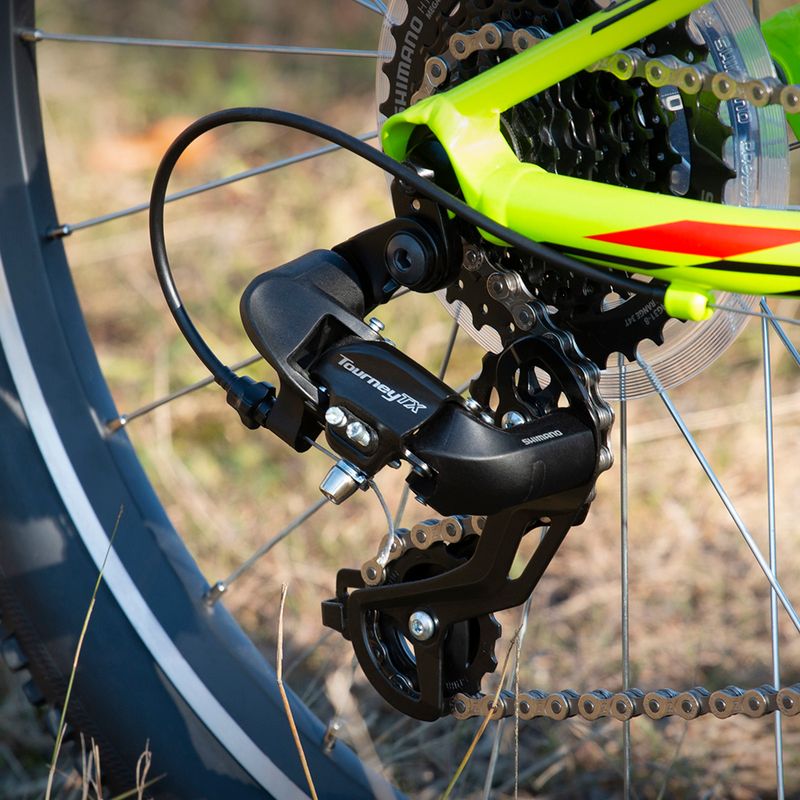 Bicicletta da bambino Superior RACER XC 24 2022 lime opaco/nero/rosso 6