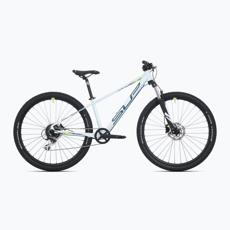 Bicicletta da bambino Superior RACER XC 27 DB bianco/blu/giallo lucido