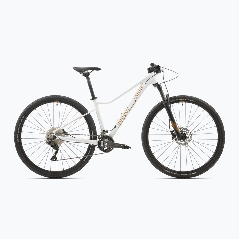 Mountain bike da donna Superior XC 889 W bianco lucido metallizzato/rame