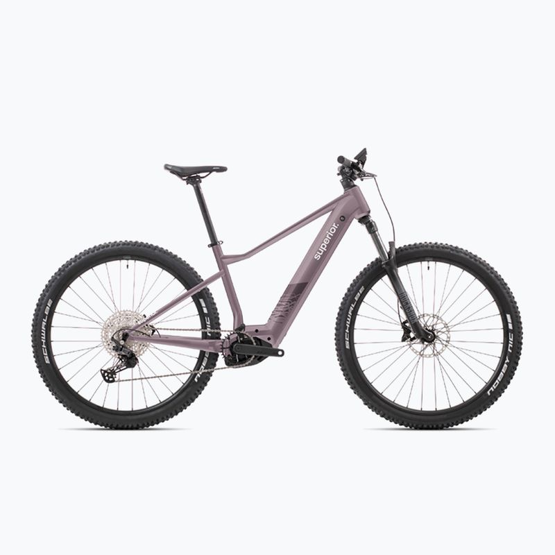 Bicicletta elettrica Superior eXC 6.3 625Wh rosa tenue opaco