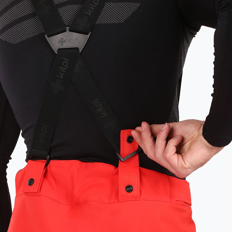 Pantaloni da sci uomo Kilpi Methone red 4