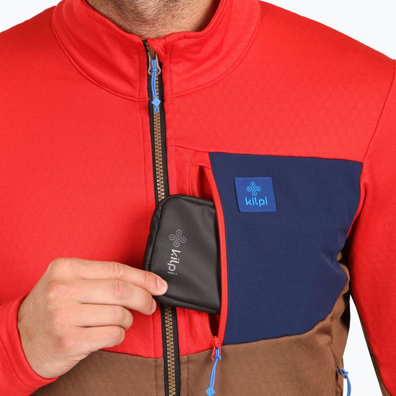 Felpa da sci uomo Kilpi Erin brown 3