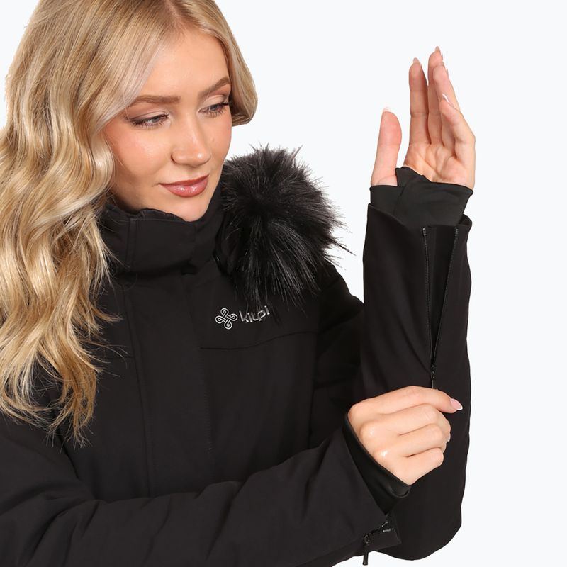 Giacca da sci donna Kilpi Carrie black 5