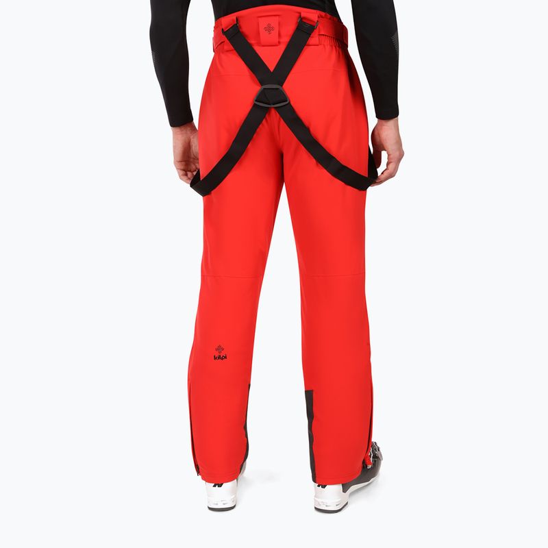 Pantaloni da sci uomo Kilpi Mimas red 3