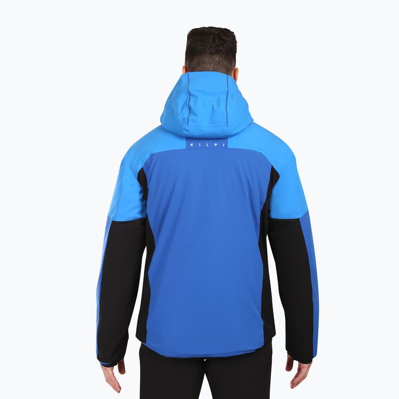 Giacca da sci uomo Kilpi Tonnsi dark red 2