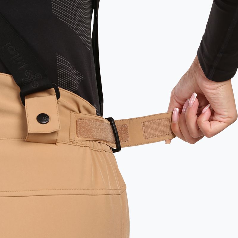 Pantaloni da sci donna Kilpi Dione beige 3