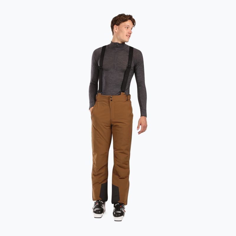 Pantaloni da sci uomo Kilpi Mimas brown 2