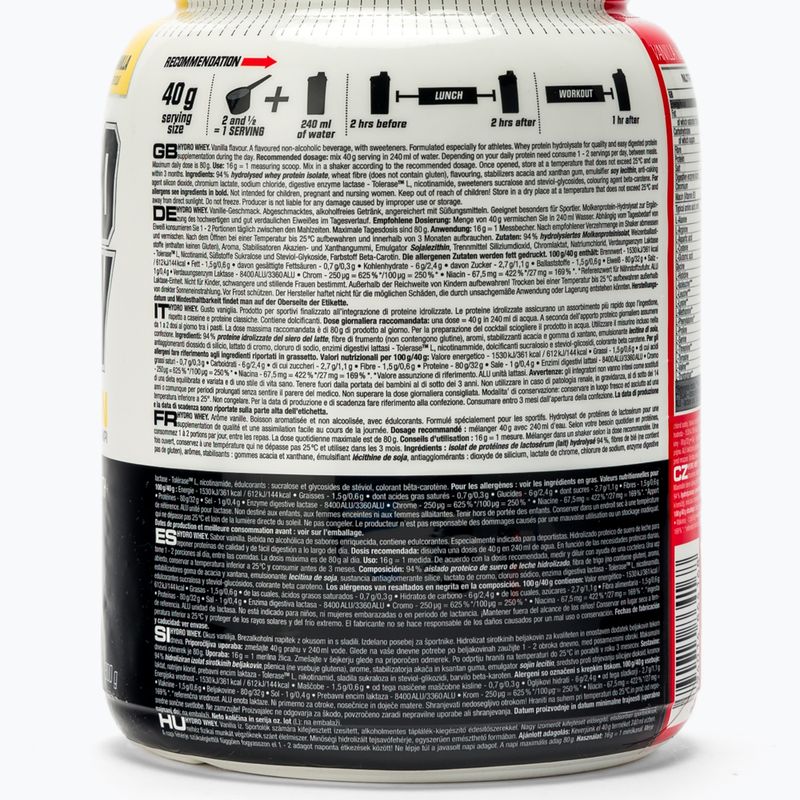 Siero di latte Nutrend Hydro Vanilla 800 g 2