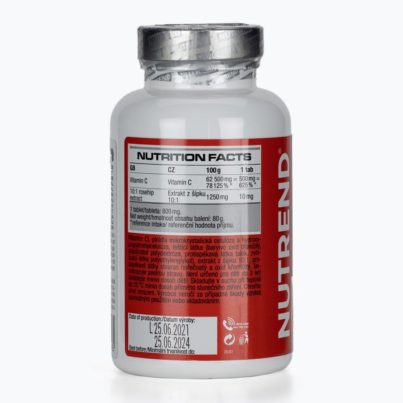 Vitamina C Nutrend C con Rosa selvatica 100 compresse 2