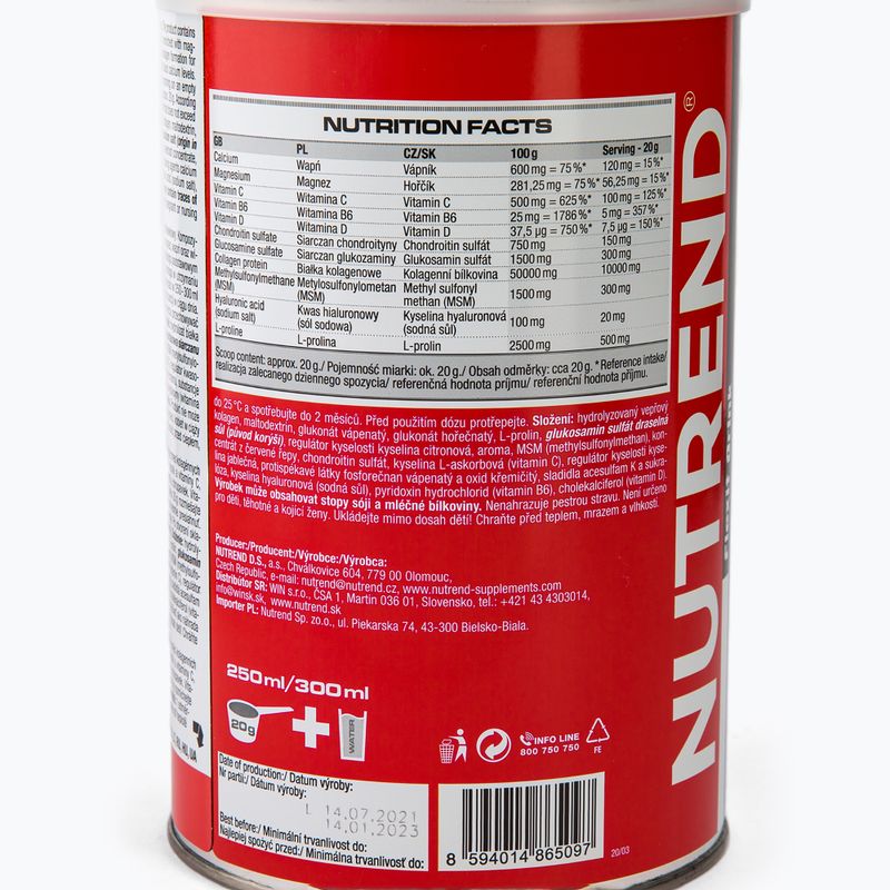 Nutrend Flexit Drink Fragola 400 g 3