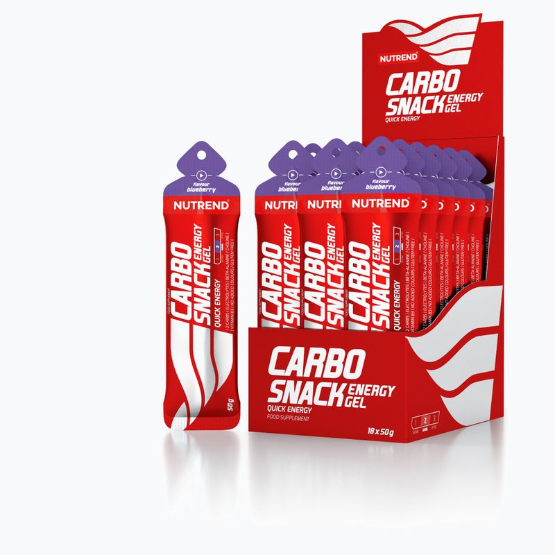 Nutrend Carbosnack gel energetico Bustina al mirtillo 50g