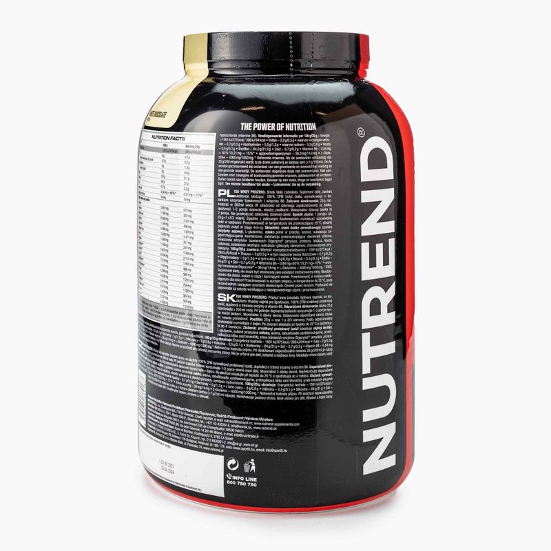 Siero di latte Nutrend Iso Prozero Cioccolato bianco 2