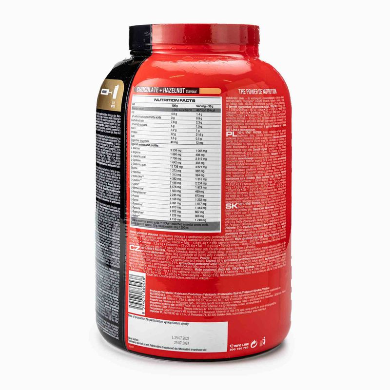 Whey Nutrend 100% Proteine Cioccolato-Noci 2250 g 3