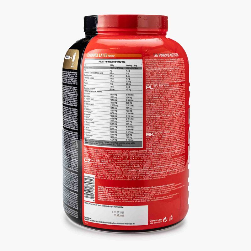 Whey Nutrend 100% Proteine Caramel Latte 2250 g 2