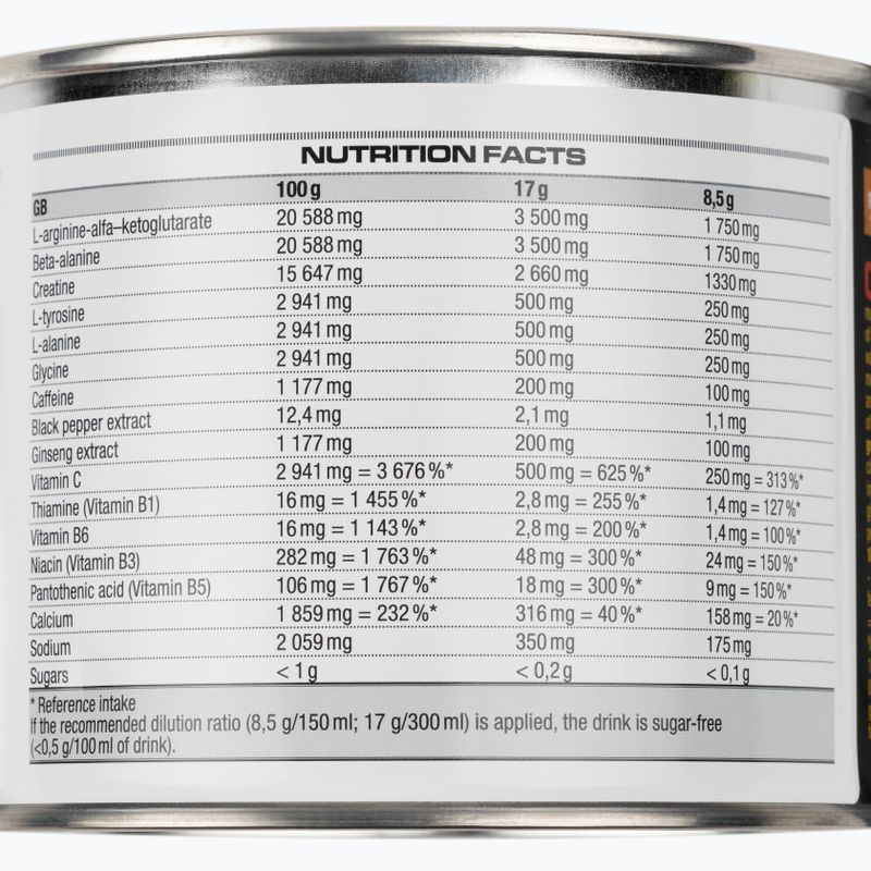 Pre-allenamento Nutrend N1 Orange 300 g 2