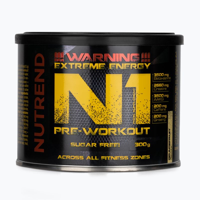 Pre-allenamento Nutrend N1 Pompelmo 300 g