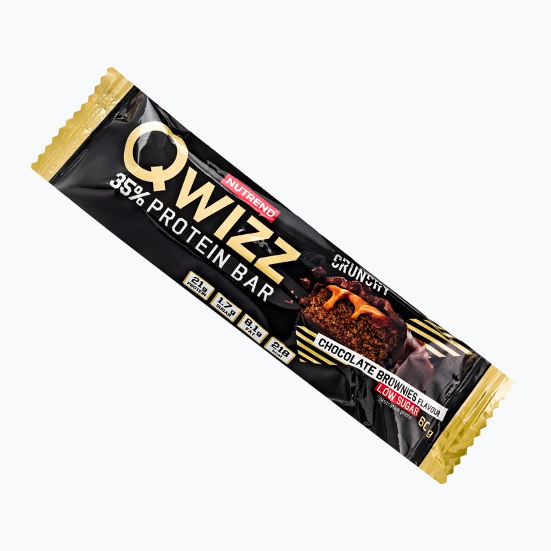 Barretta proteica Nutrend Qwizz Brownies al cioccolato 60 g
