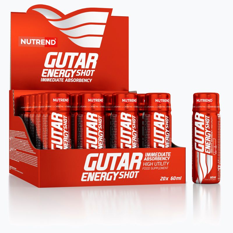 Nutrend Gutar Energy shot pre-allenamento 20 x 60 ml