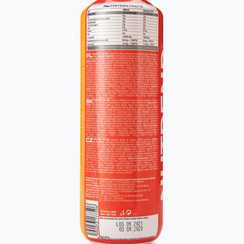 L-carnitina Nutrend Carnitine Orange 1000 ml 2