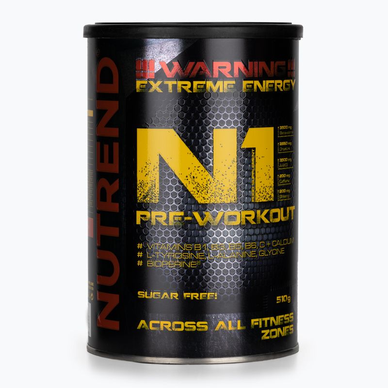 Pre-allenamento Nutrend N1 Ribes nero 510 g
