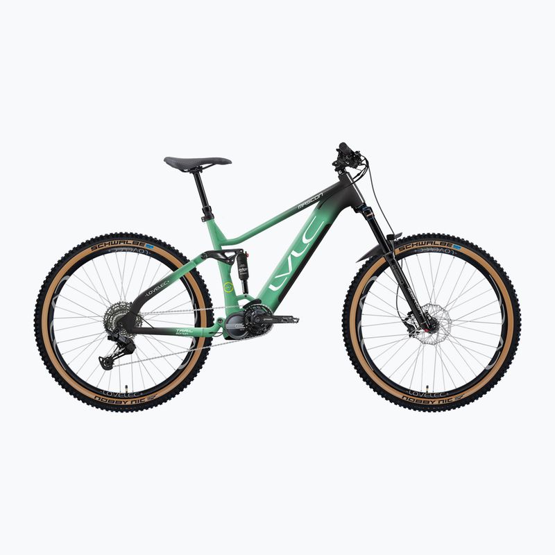 Bicicletta elettrica LOVELEC Mascon 36V 20Ah 720Wh verde/nero