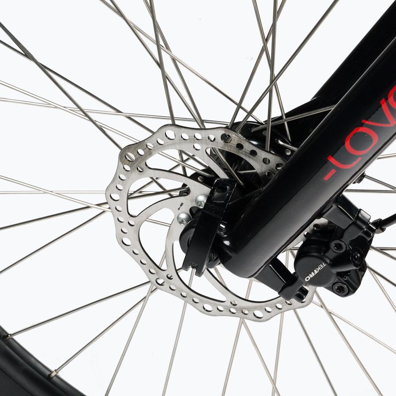 Bicicletta elettrica LOVELEC Alkor 36V 15Ah 540Wh rosso/nero 16