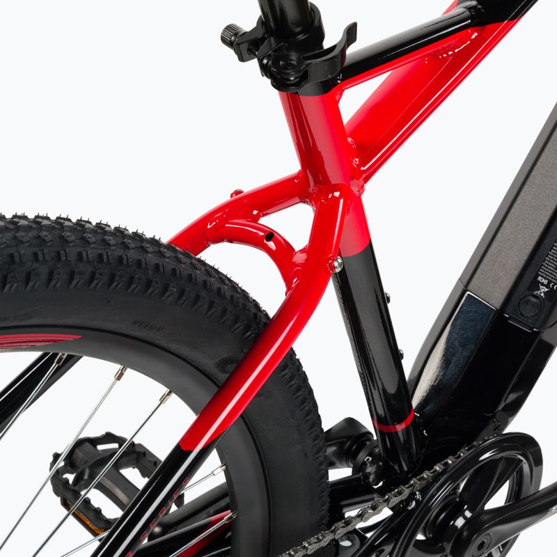 Bicicletta elettrica LOVELEC Alkor 36V 15Ah 540Wh rosso/nero 18