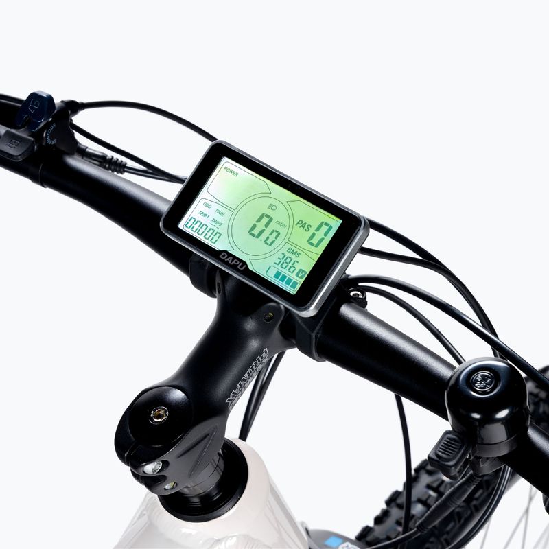 Bicicletta elettrica LOVELEC Naos 36V 15Ah 540Wh bianco/nero 7