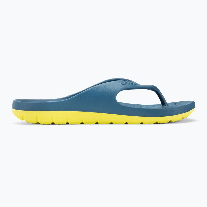 Infradito da uomo Coqui Zucco blu niagara/citrus 2