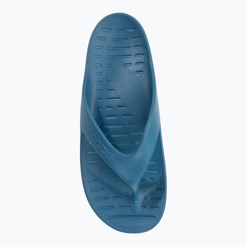Infradito da uomo Coqui Zucco blu niagara/citrus 6