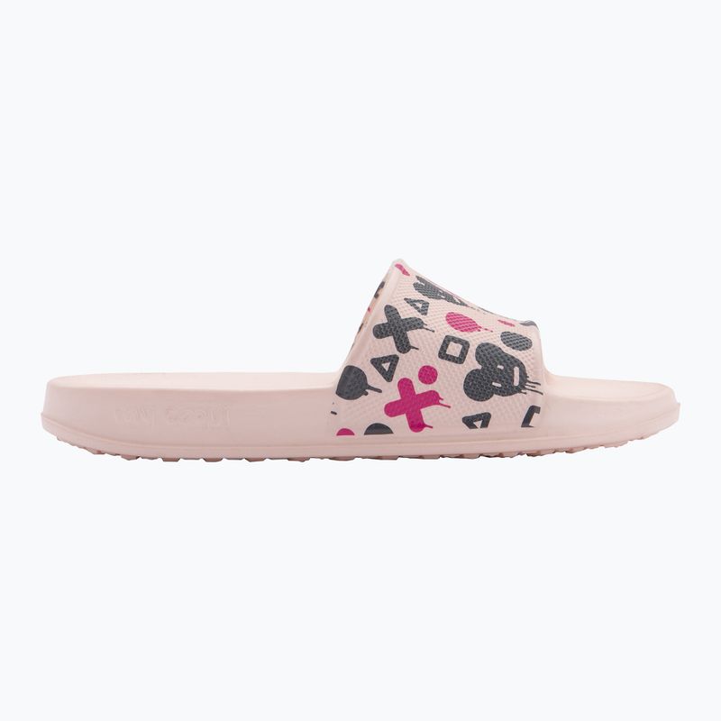 Infradito per bambini Coqui Tora rosa pallido/navy mouse 8