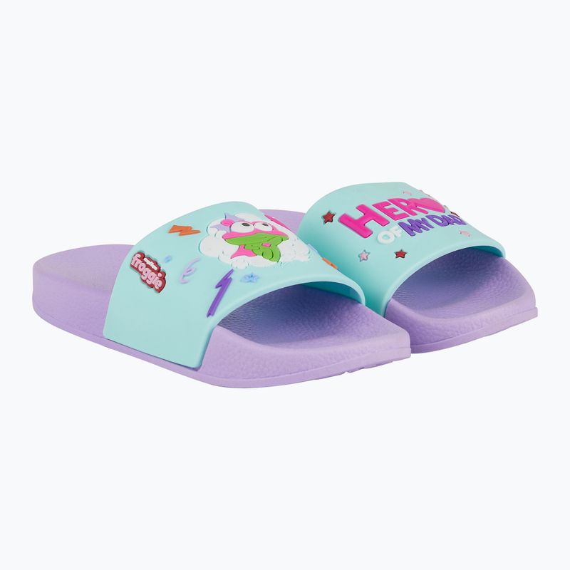 Infradito per bambini Coqui Ruki light lilac/light mint hero 9