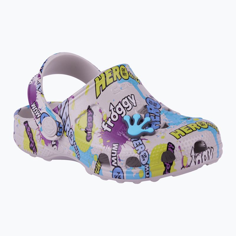 Infradito Coqui Little Frog stone hero splash/amuleto per bambini 8