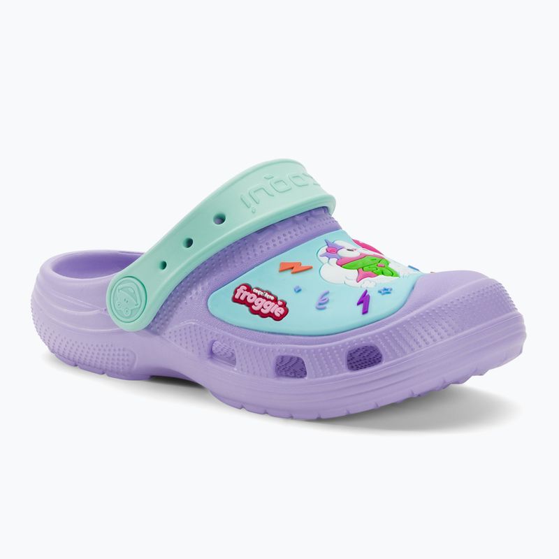 Infradito per bambini Coqui maxi light lilac/light mint hero