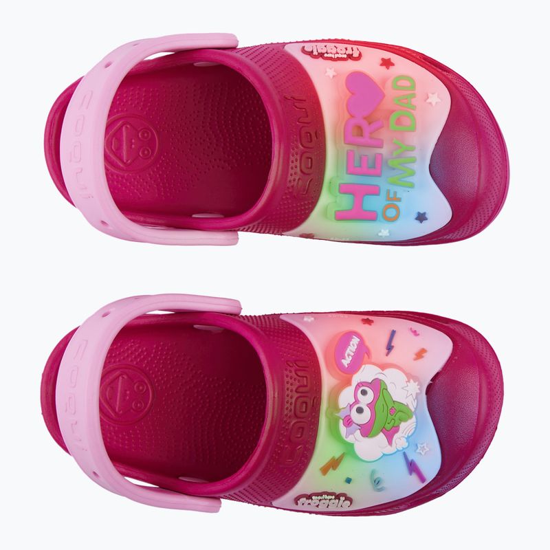 Infradito per bambini Coqui maxi orchidea/rosa hero flash 12