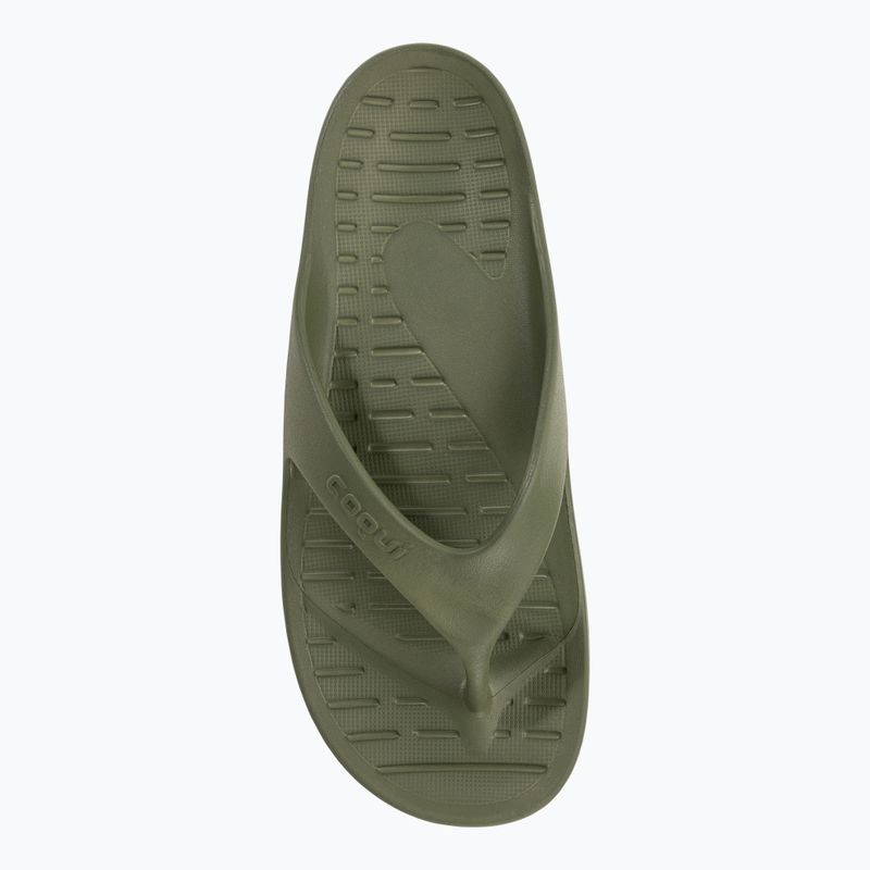 Infradito Coqui Zucco verde militare scuro/pietra da uomo 6