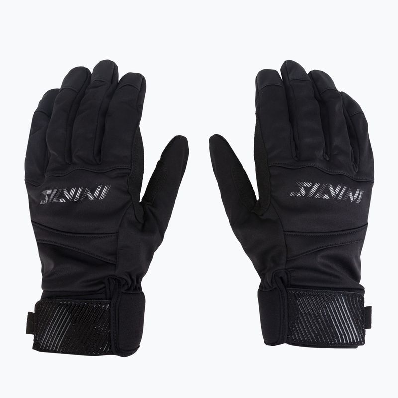 Guanti da bicicletta Silvini Fusaro neri 3215-UA745/0800 3